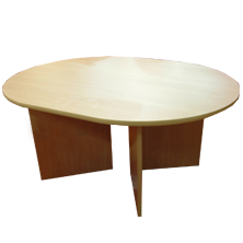 Board Room Table 1800 x 1200 Oval